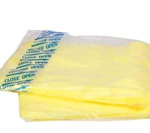 GAZE 30X60CM IMPREGNEE 48G JAUNE PAQUET 50