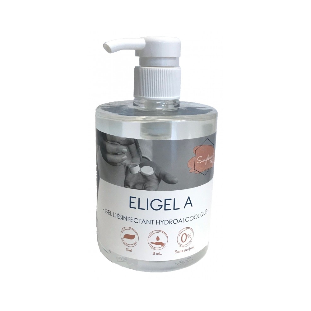 ELIGEL A Gel hydroalcoolique AMANDE - 2236 - Flacon de 100ml - Delaisy Kargo