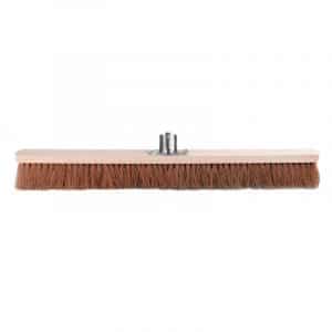 BALAI COCO 80 CM MONTURE BOIS DOUILLE MÉTAL 28MM