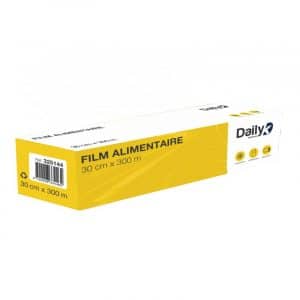 FILM ALIMENTAIRE EN BOITE DISTRIBUTRICE 30CM X 300M TRANSPARENT - UNITÉ