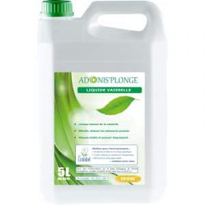 ADONIS'PLONGE LIQUIDE VAISSELLE MANUEL CONCENTRE ECOLABEL - BIDON 5L