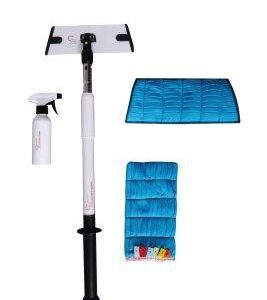 CONCEPT MICROFIBRE - KIT DE LAVAGE VITRES ET SURFACE