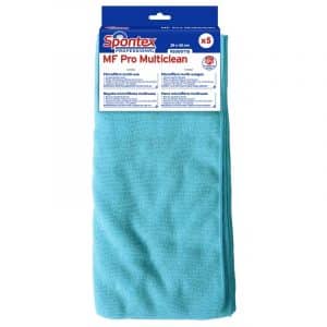 LAVETTE MICROFIBRE MF PRO MULTICLEAN BLEUE PAQUET DE 5